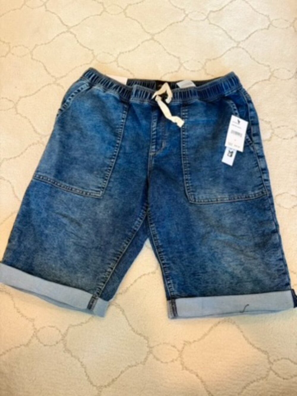 NWT Joe's Jeans Boys Jogger Denim Shorts Empire Wash XL